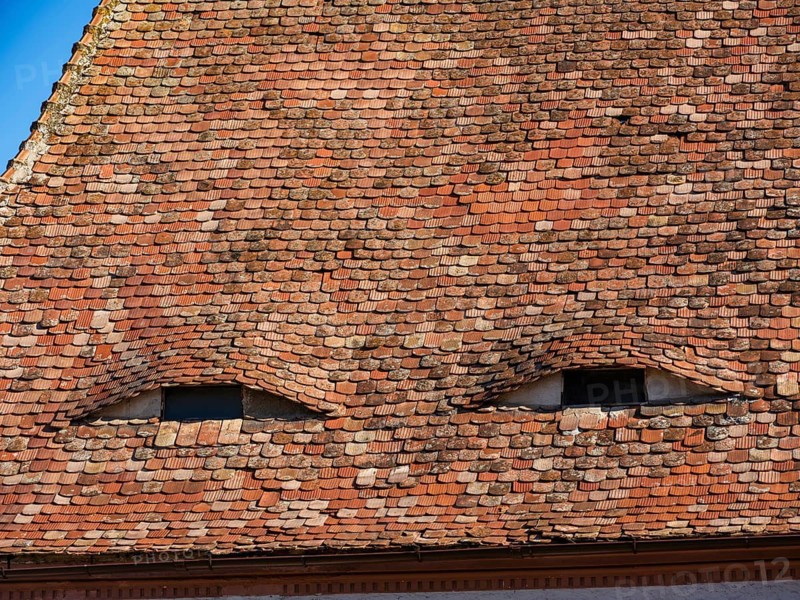 Skylight, eyes of the city, Sibiu, Sibiu, Transylvania, Romania