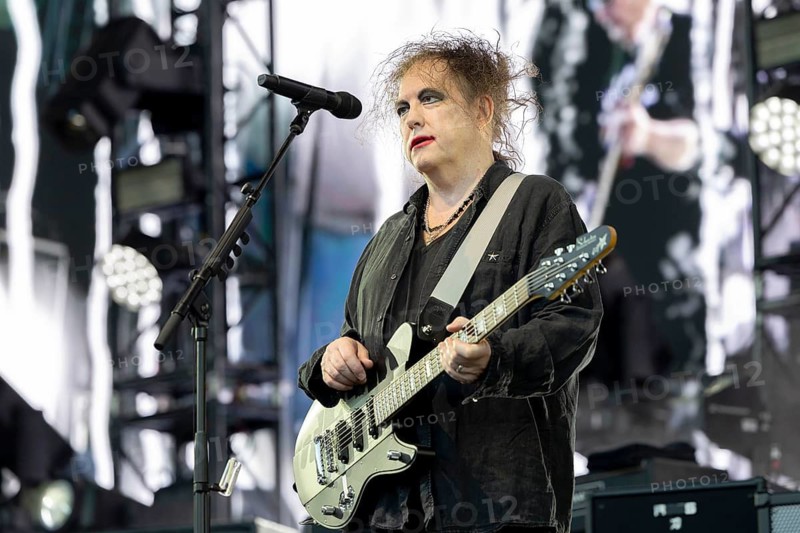 Robert Smith, singer, guitarist, The Cure, rock band, GB, live in Berlin 2026, openair, 10.07.2026, Parkbühne Wuhlheide, Berlin, Germany, sold out < english> The Cure, rock band, UK, July 10, 2026, sold out