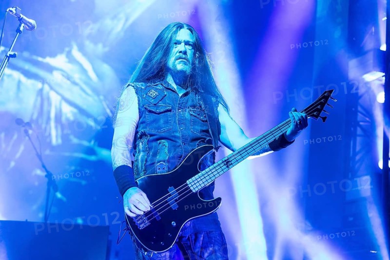 Jared MacEachern, guitarist from Machine Head live on An Evening with, Machine Head Tour in Berlin's Columbiahalle on 18.04.2026