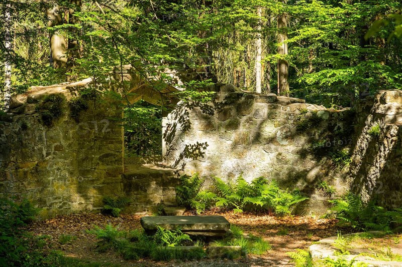 The Barbara Chapel is the historic ruin of the same name in the Dippoldiswald Heath. The town built around 1500 is now a tourist destination, Dippoldiswalde, Saxony, Germany