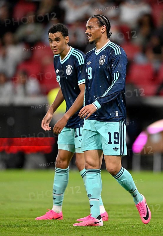 Leroy Sané GER (19) Jamal Musiala GER (10) International football match, Germany, MEWA Arena Mainz, Rhineland-Palatinate, Germany