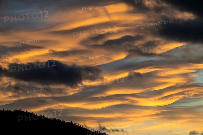 Evening cloud atmosphere, Alvdal, Hedmark, Innlandet, Norway, April 2026
