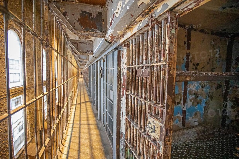 Mansfield, Ohio - The East Cell Block at the Ohio State Reformatory. The prison opened in 1896 and was closed in 1990 by a federal court because of overcrowding and inhumane conditions. Built for 1500 inmates, it held more than twice that number much of the time. The prison now offers daily tours, and has been the site of many films