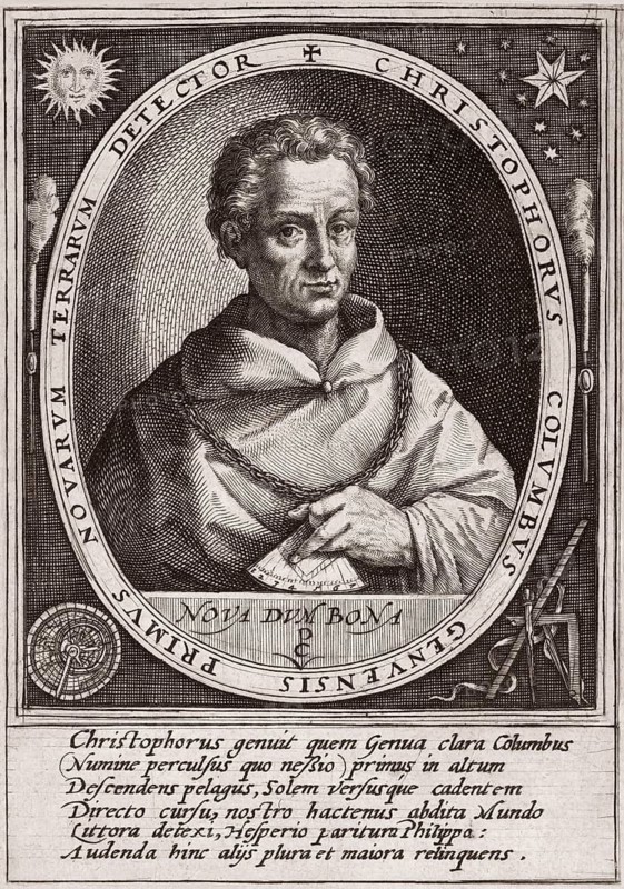 Christopher Columbus, 1451, 1506, Italian navigator, digitally optimized