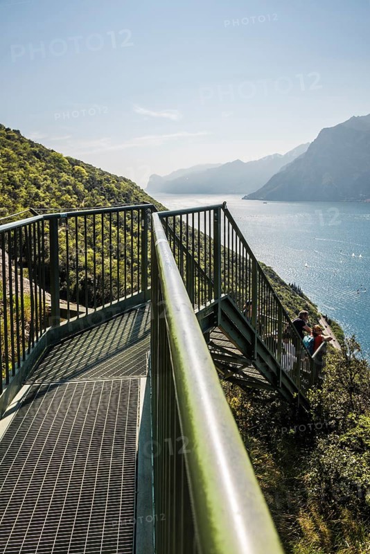 Busatte Tempesta, hiking trail, Torbole, Lake Garda, Lago di Garda, Trento, Trentino-Alto Adige, Italy