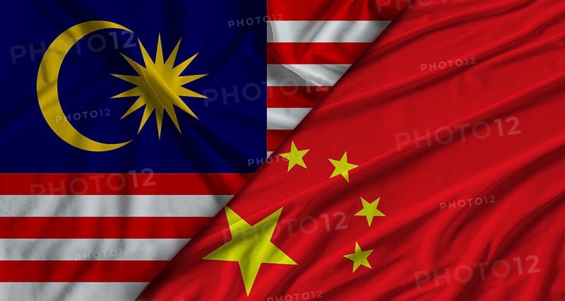 Bilateral relations between Malaysia and China. Flag of Malaysia and China
