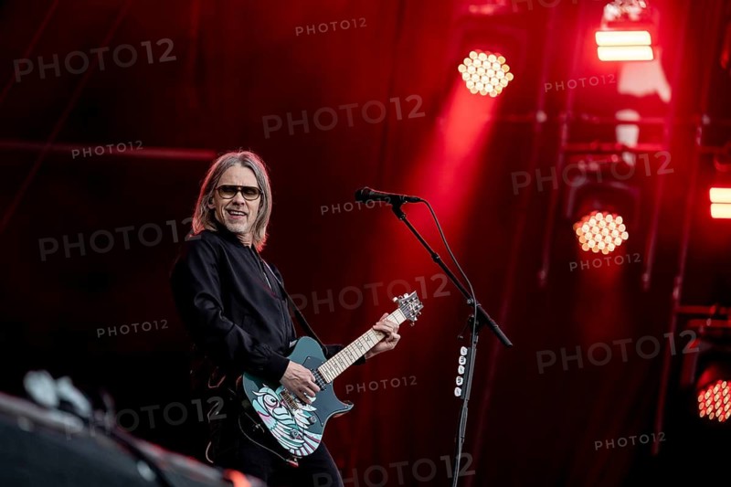 Singer Myles Kennedy from the American rock band Alter Bridge live on the Mandora Stage during their performance at Rock im Park on the Zeppelin Field in Nuremberg, Germany on 07.06.2026