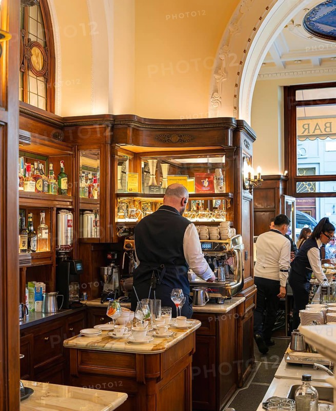 Gilli Italian Bar and Restaurant on Piazza della Repubblica, Florence, Italy