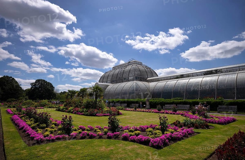 Palm House, Tropical House, Royal Botanic Gardens, also Kew Gardens, Kew, Richmond, London, England, Great Britain, Great Britain
