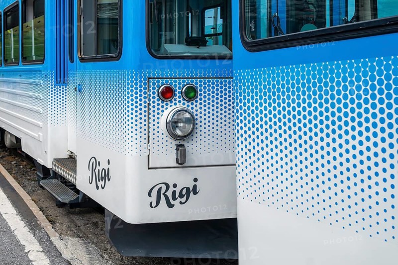 Arth Rigi Railway Railcar, Rigi Staffel, Arth, Switzerland
