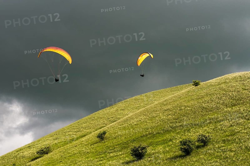 Czech Republic, paragliding, paragliding, paragliding, paragliding, Czech Republic, atmosphere, leisure activities, leisure sports, outdoor, mood