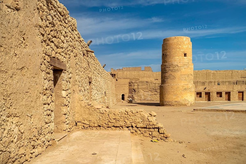 Courtyard of Sultan Selim's Ottoman Fort in Al-Qusair or El Quseir, Egypt