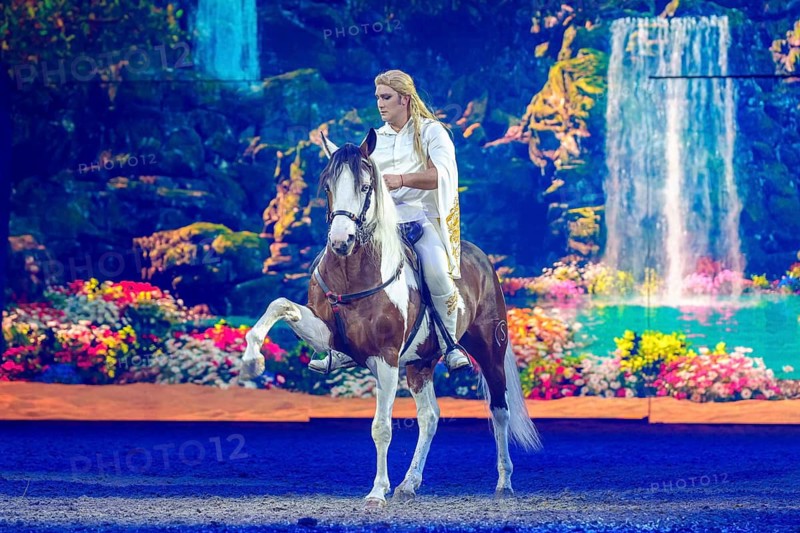 Cavalluna, horse show on Gateway to the Otherworld tour in Berlin's Uber Arena on 17.01.2026