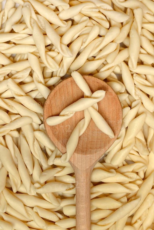 Strozzapreti, type of Italian pasta