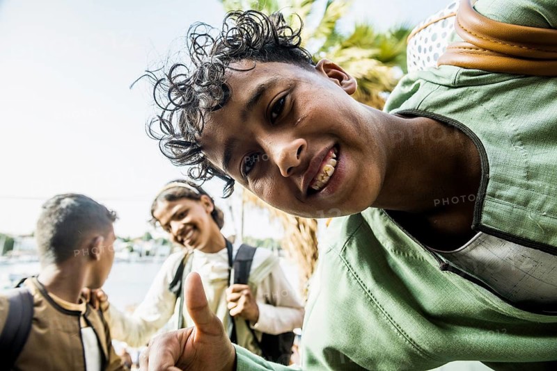 Young people, Aswan, Upper Egypt, Egypt