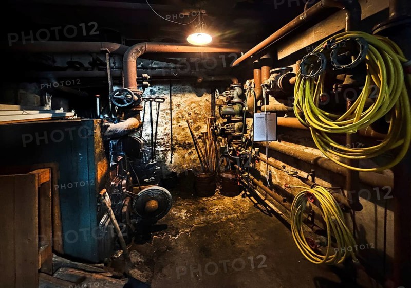 Wäschefabrik Museum, boiler room, original venue, Bielefeld, Germany