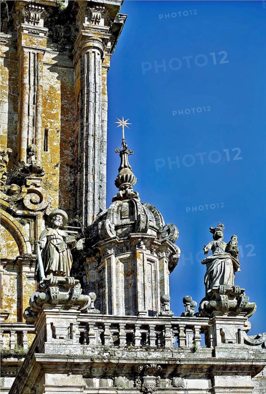 Santiago de Campostella Cathedral, Way of St. James, Spain