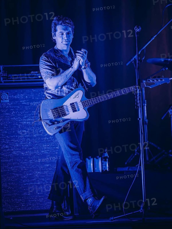 Hatch Bullard, bassist from Smokie live on 50 Years of Music - Tour 2026 in Berlin's Uber Eats Music Hall on 28.05.2026