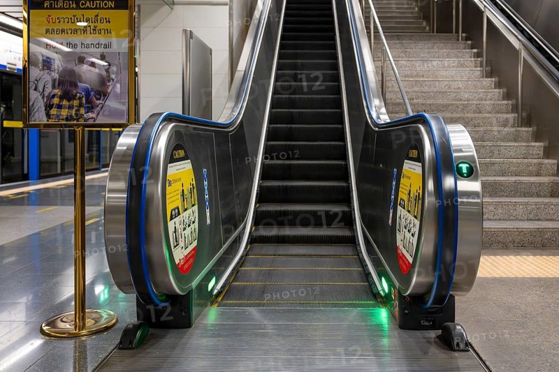 Escalator, Bangkok, Thailand