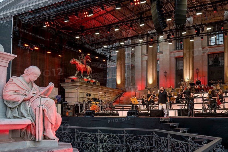 Marian Gold, singer from Alphaville live at the Classic Open Air on Berlin's Gendarmenmarkt on 14.07.2026