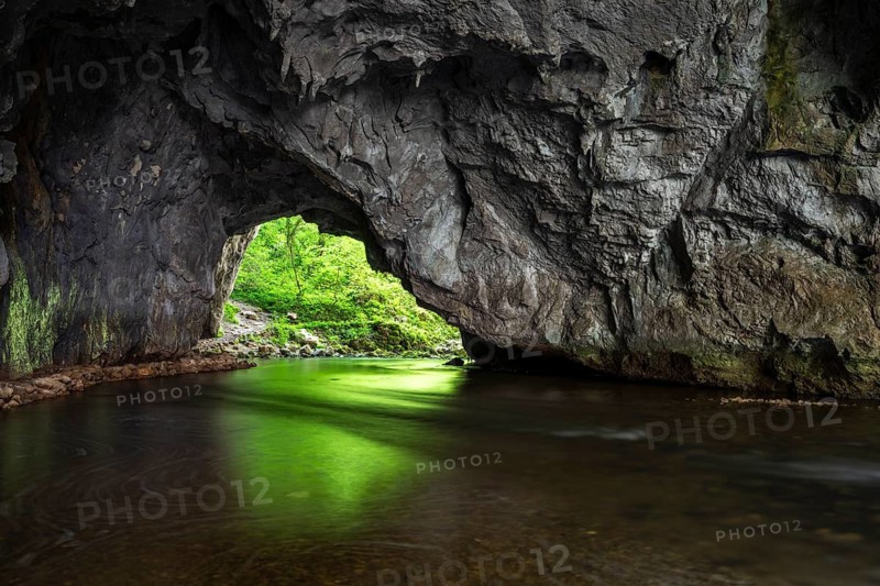 Zelske Jama cave, Rak river, Rakov Skocjan, Notranjska region, Slovenia