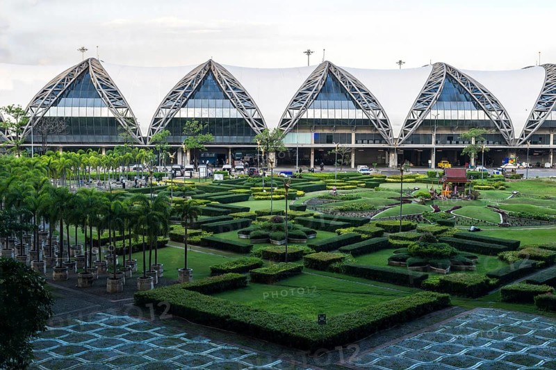 Suvarnabhumi Greening Airport, Bangkok, Thailand