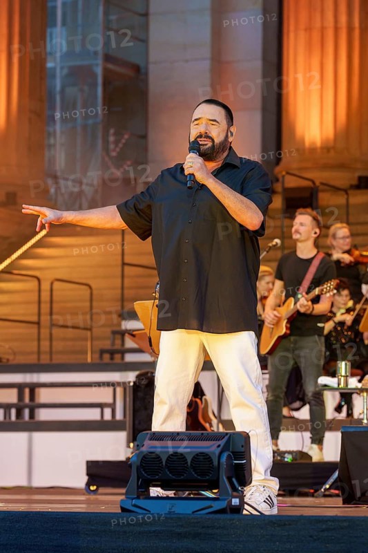 Marian Gold, singer from Alphaville live at the Classic Open Air on Berlin's Gendarmenmarkt on 14.07.2026