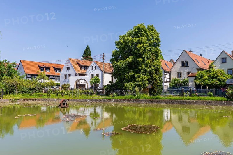 Dorfkern Radebeul Naundorf, Naundorf, Saxony, Germany