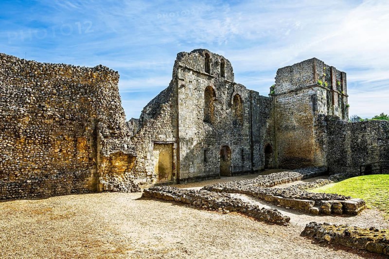 Ruins of Winchester Castle, Winchester, Hampshire, England, United Kingdom
