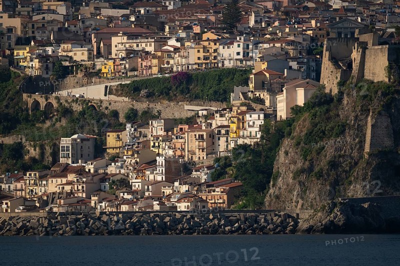 Old town, Scilla, on the Strait of Messina, Calabria, Italy