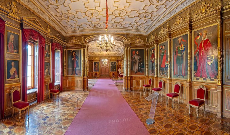 Interior view of Schwerin Castle, Germany