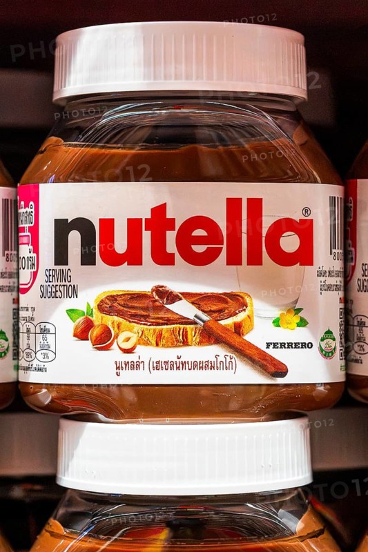 Nutella sales rack, Bangkok, Thailand