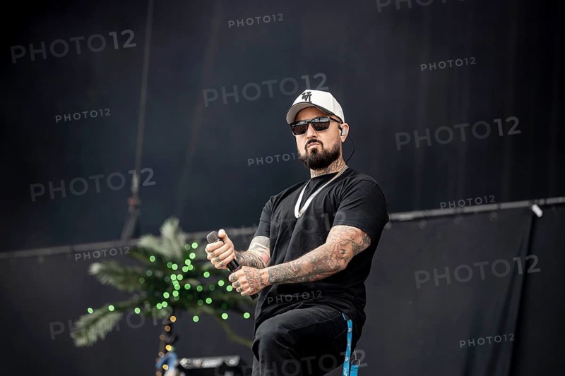 Rapper from Hollywood Undead live at Rock im Park on Zeppelin Field in Nuremberg on 06.06.2026