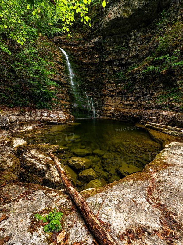 Taugl, Tauglbach, Taugl Gorge, Bad Vigaun, Tennengau, Salzburg, Austria
