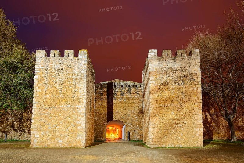Governors' Castle at Dawn, Castelo dos Governadores, Lagos, Algarve, Portugal