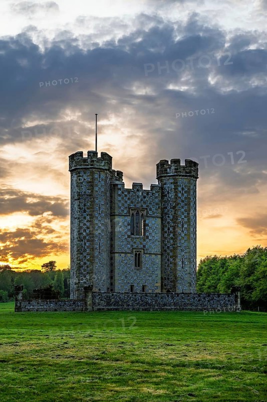 Hiorne's Tower, Arundel, West Sussex, England Europe