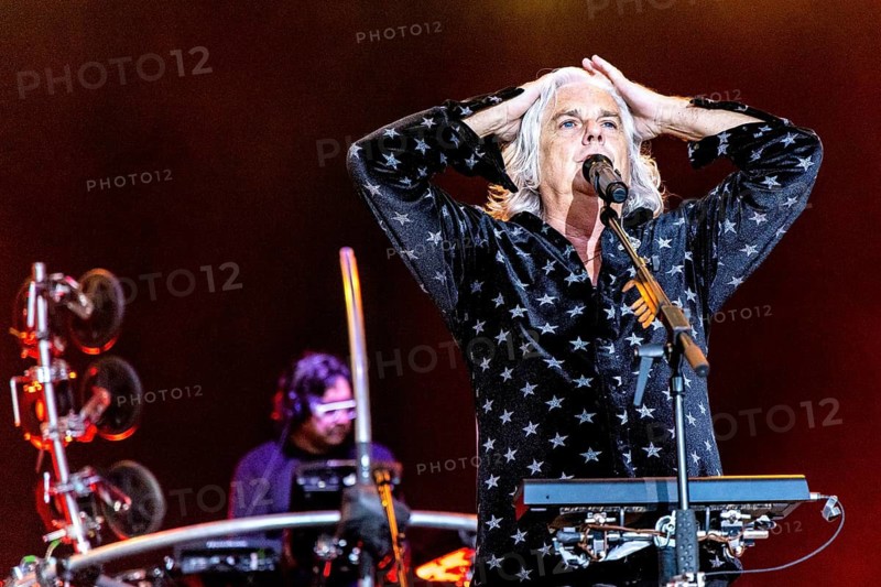 Steve Hogarth, singer of Marillion, at a concert at the Gilde Parkbühne Hannover, 11.07.2026