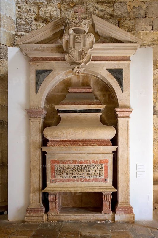 Sao Joao de Alporao Church, Tomb, Santarem, Ribatejo, Portugal