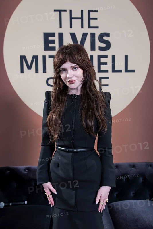 Sophie Thatcher talking to Elvis Mitchell in The Elvis Mitchell Suite during the 79th Cannes International Film Festival. The 79th Cannes International Film Festival will take place from May 12 to 23, 2026