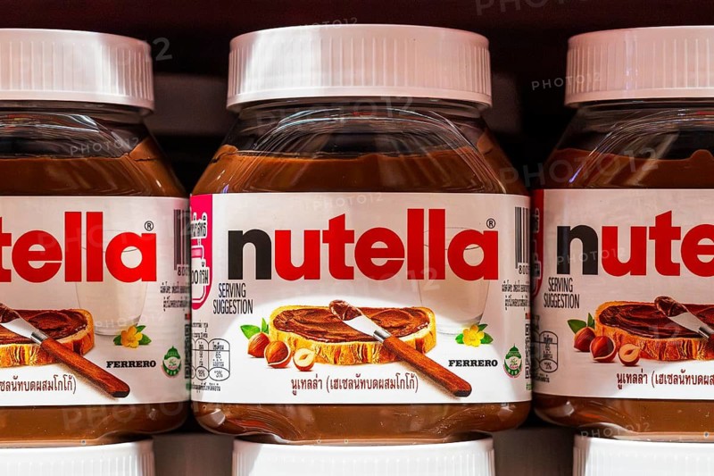 Nutella sales rack, Bangkok, Thailand