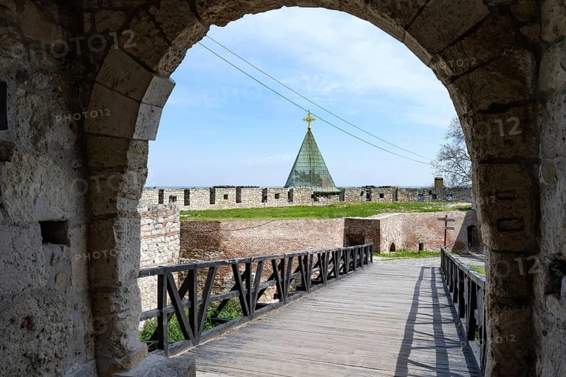 Belgrade, Serbia. April 23rd 2026. The architecture of Ruzica Church, a Serbian Orthodox church located in the Belgrade Fortress, above the Rivers Sava and Danube, Serbia