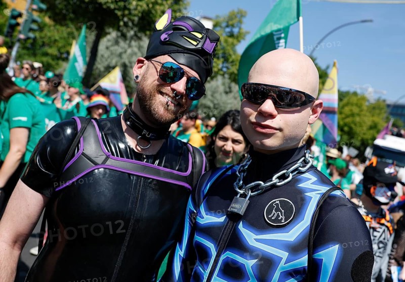 Attitude is hot, is the motto of Christopher Street Day, CSD, in Berlin, 25.07.2026, Berlin, Berlin, Germany