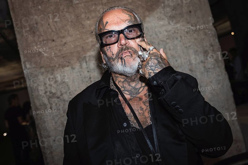 Sven Marquardt as a guest at the Berlin Curated Runway Show at Feuerle Puig House as part of Berlin Fashion Week on 02.07.2026