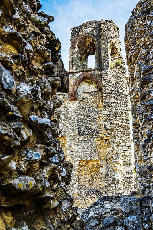 Ruins of Winchester Castle, Winchester, Hampshire, England, United Kingdom