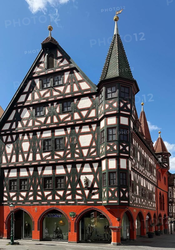 Old Town Hall, Old Town, Fulda, East Hesse, Germany