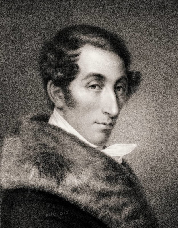 Carl Maria von Weber, 1786 - 1826, German composer, conductor and pianist, digitally edited