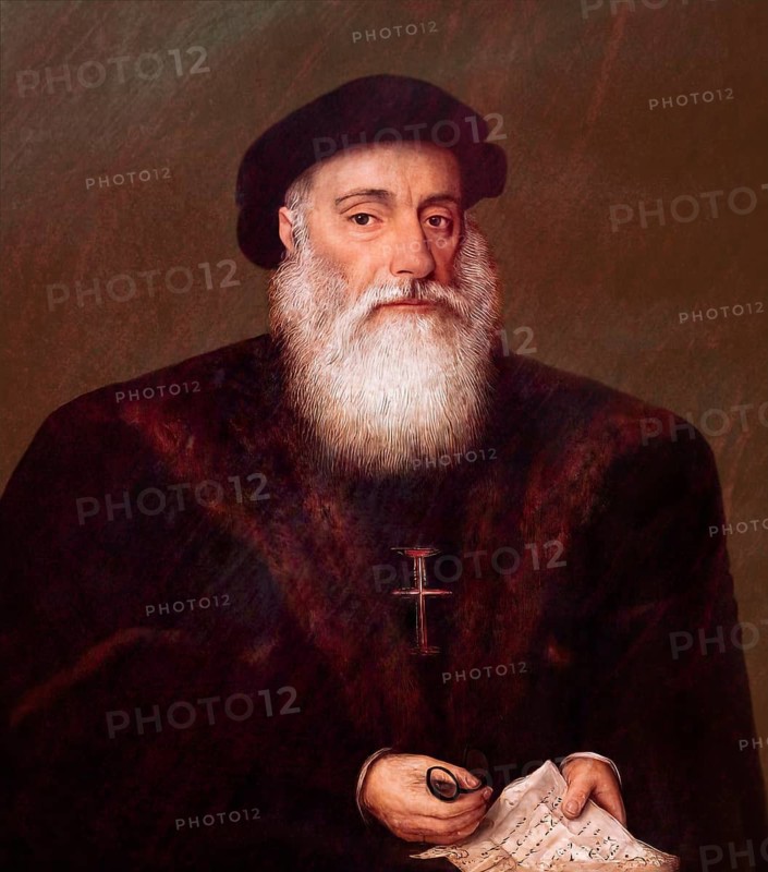 Vasco da Gama, c. 1460s – 1524, Portuguese explorer, digitally edited