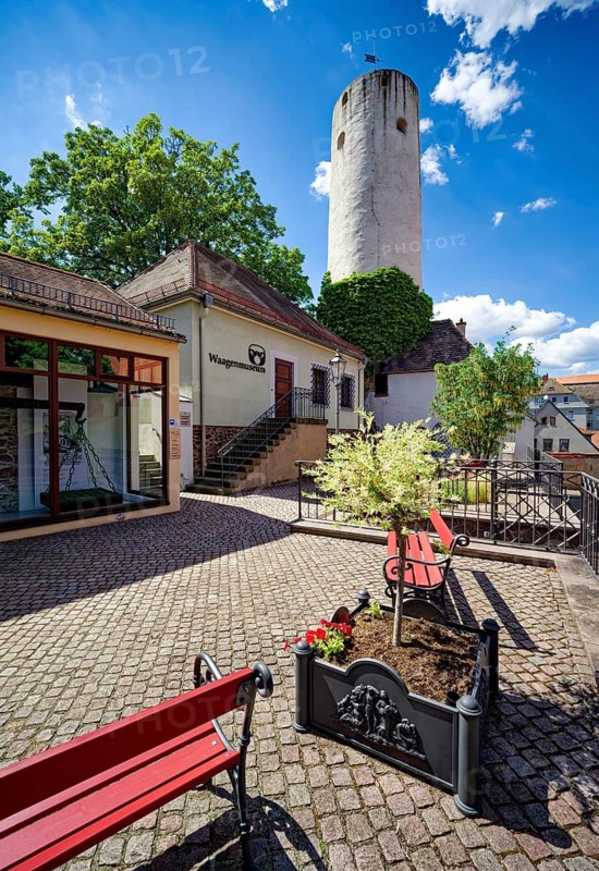 Stadt- und Waagenmuseum, Waagenmuseum, Waagenbau, Regionalmuseum, Alt-Oschatzer Stadttor, Oschatz, Saxony, Germany