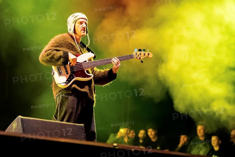 Nürburg, 06.06.26 - Bass player of the US rock band Limp Bizkit during their performance at Rock am Ring 2026 at the Nürburgring race track race track