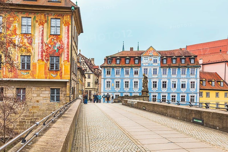 Lower bridge of Bamberg, Bavaria, Germany